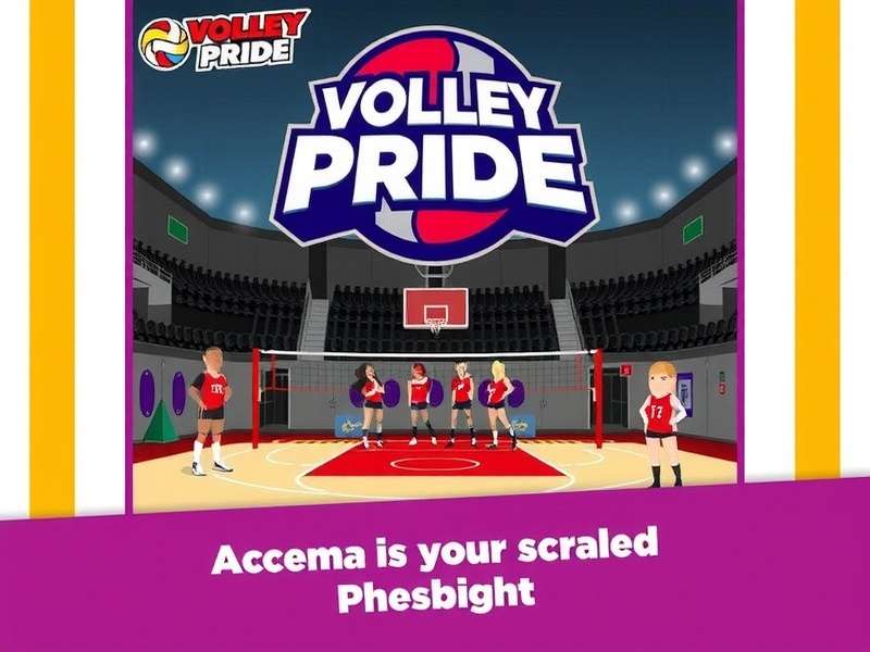 Volley Pride Game Screenshot
